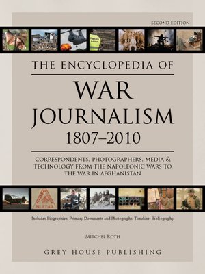 cover image of Encyclopedia of War Journalism